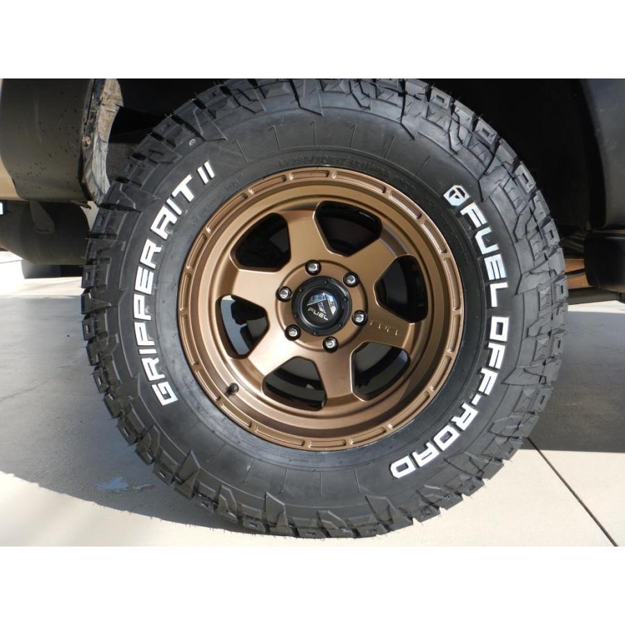 [FUEL OFFROAD フューエル オフロード]17インチタイヤ 4本 GRIPPER AT A/T 265/70R17 121/118S オールテレーン[ 265 70 17]/QQAT26570R17W｜dolonco｜09