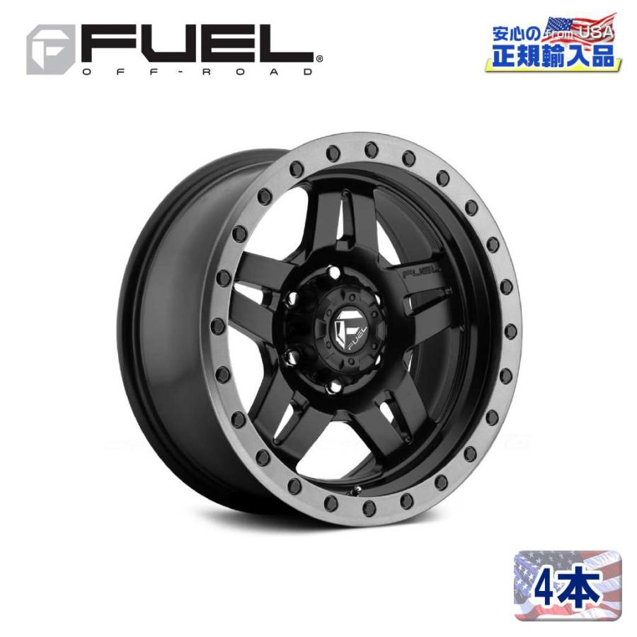 FUEL OFF-ROAD [FUEL OFFROAD(フューエル)]17インチアルミホイール 4本 