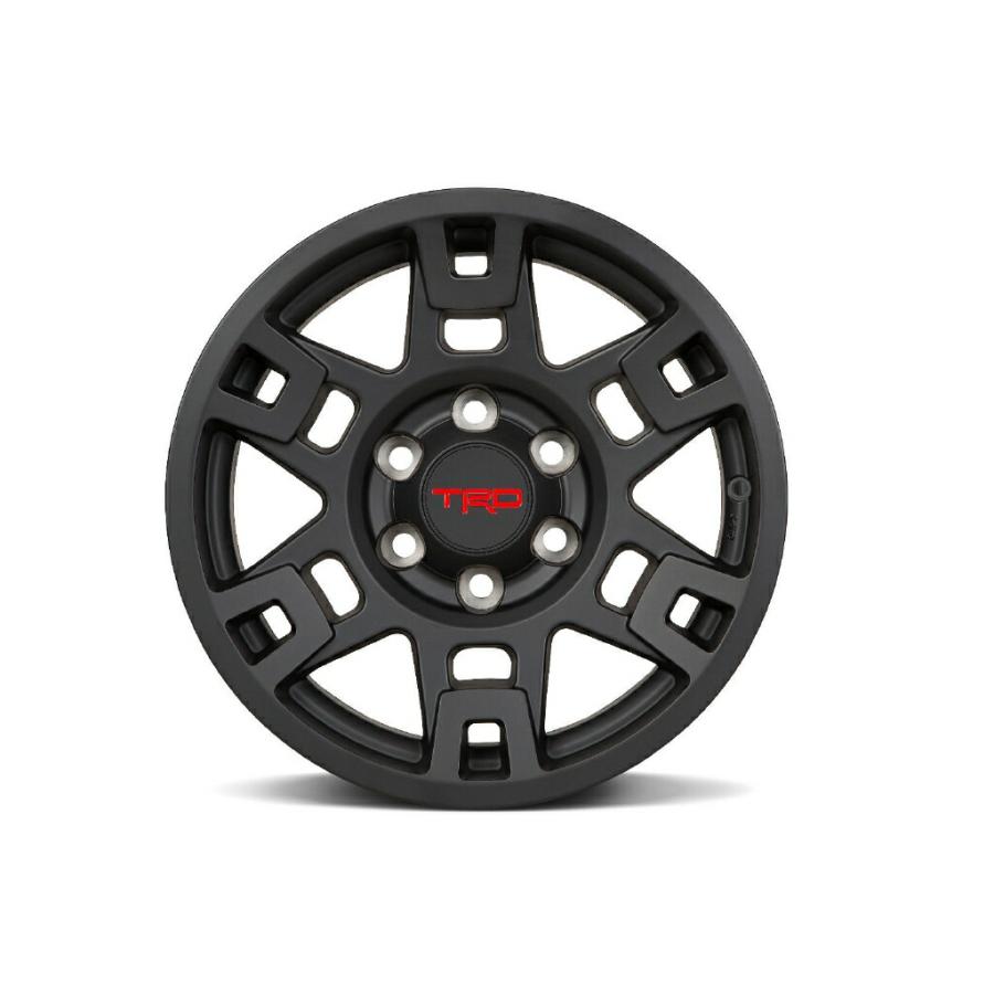 TRD [US TOYOTA 正規品]TRD17インチ ホイール ブラック 4本