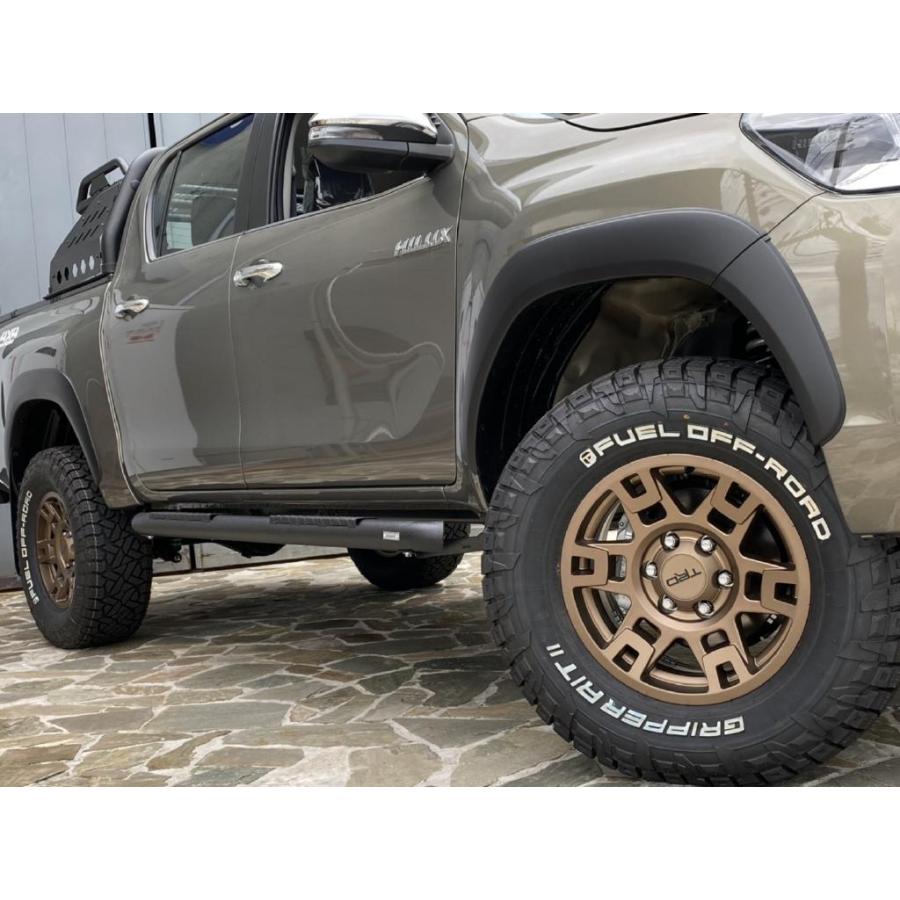 [US TOYOTA 正規品]TRD17インチ ホイール ブロンズ 4本セット プラド/FJクルーザー/ハイラックス 215サーフ/タコマ USトヨタ PTR20-35110-F｜dolonco｜04