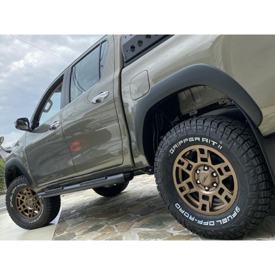US TOYOTA 正規品]TRD17インチ ホイール ブロンズ 4本セット プラド/FJ 