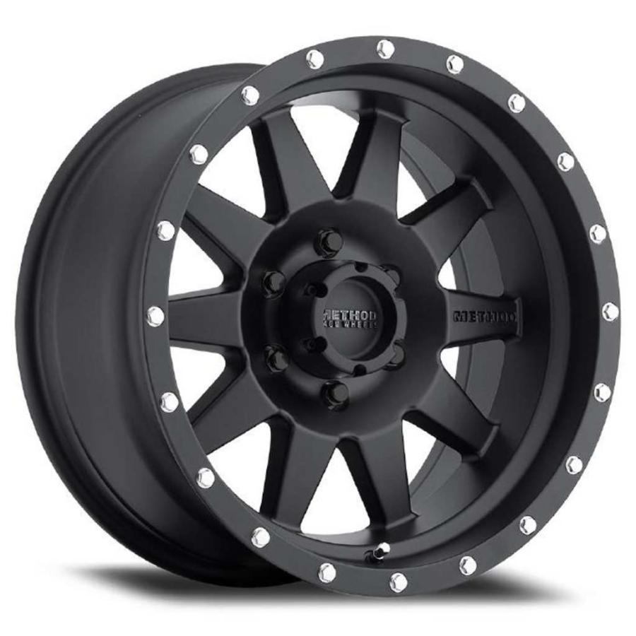 [Method メソッド 正規代理店]20インチアルミホイール 4本セット MR301 The Standard 20×9J 8H165.1 +18 CB130.81 汎用/MR30129080518の画像