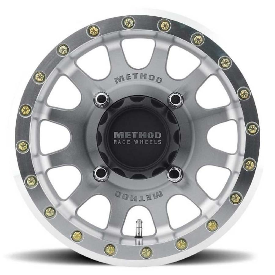[Method メソッド 正規代理店]15インチアルミホイール 4本セット MR401 UTV Beadlock 15×7J 4H136 +13 CB106 汎用/MR40157047843Bの画像