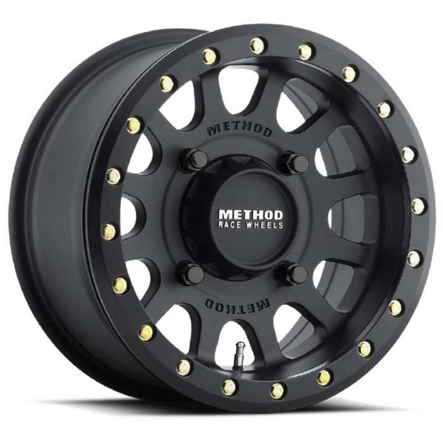 [Method メソッド 正規代理店]15インチアルミホイール 4本セット MR401 UTV Beadlock 15×7J 4H156 +13 CB132 汎用/MR40157046543Bの画像