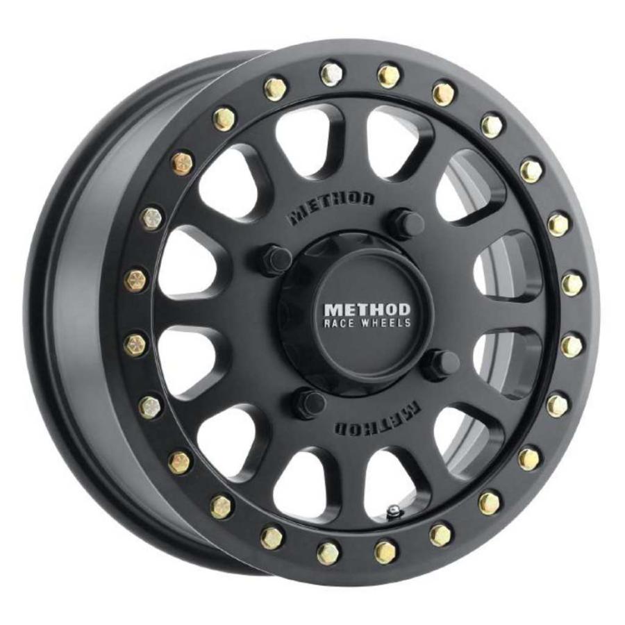 [Method メソッド 正規代理店]15インチアルミホイール 4本セット MR401 UTV Beadlock 15×7J 4H156 +13 CB132 汎用/MR40157046543Bの画像