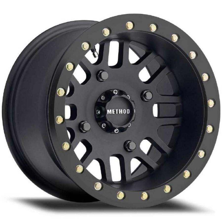 [Method メソッド 正規代理店]15インチアルミホイール 4本セット MR406 UTV Beadlock 15×10J 4H156 -2 CB132 汎用/MR40651046555Bの画像