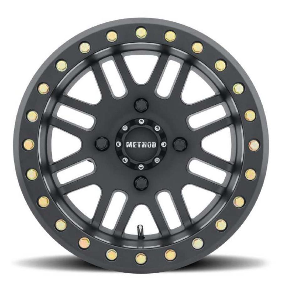 [Method メソッド 正規代理店]15インチアルミホイール 4本セット MR406 UTV Beadlock 15×10J 4H156 -2 CB132 汎用/MR40651046555Bの画像