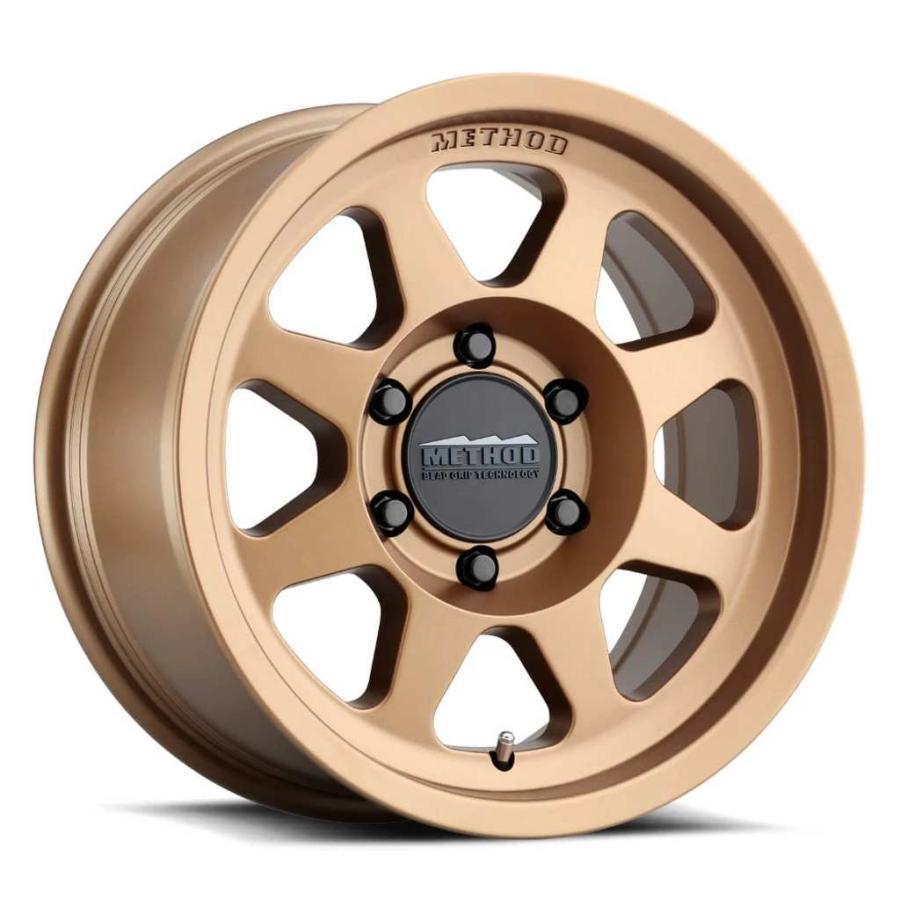 [Method メソッド 正規代理店]17インチアルミホイール 4本セット MR701 17×8.5J 5H127 ±0 CB71.5 汎用/MR70178550900の画像