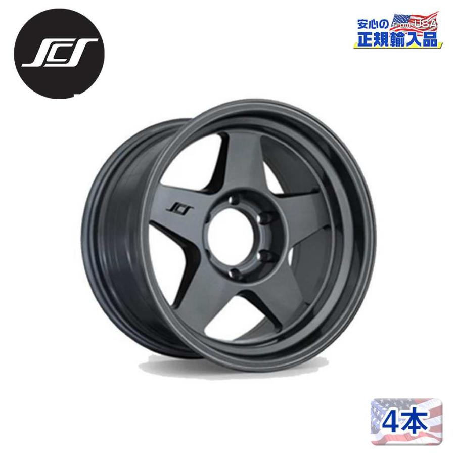 SCSホイール BR6 & x-at 285/70r17タイヤ付き SCS(ステルスカスタム 
