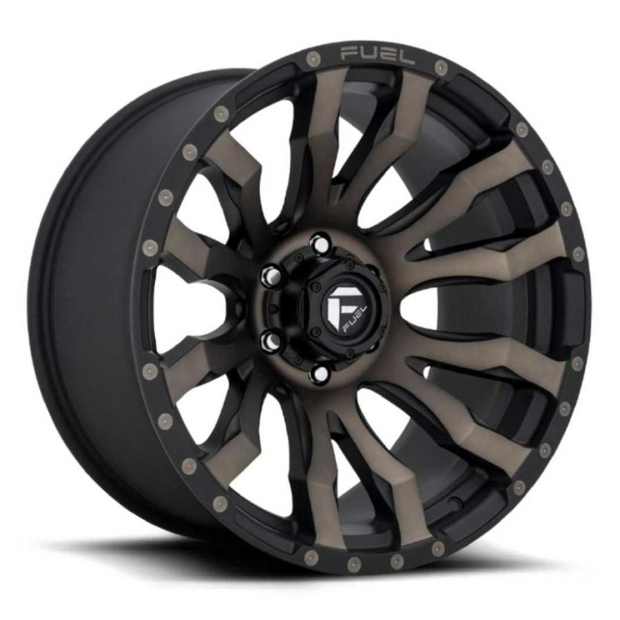[FUEL OFFROAD（フューエルオフロード）正規品]18インチアルミホイール 4本 汎用 D674 BLITZ 18×9 6H 139.7 +1 CB106.1 / D67418908450の画像