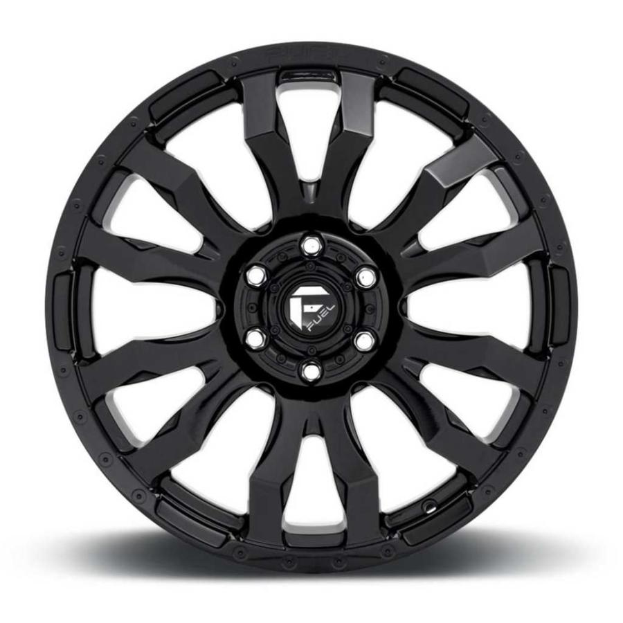 [FUEL OFFROAD（フューエルオフロード）正規品]22インチアルミホイール 4本 汎用 D675 BLITZ 22×12 5H 127 -44 CB71.5 / D67522207547の画像