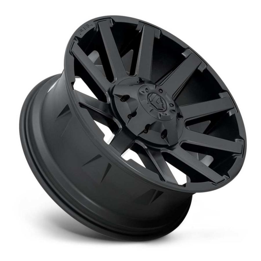 FUEL OFF-ROAD - [FUEL OFFROAD（フューエルオフロード）定まり品]20in軽銀銀輪 4本 汎用 D437 CONTRA 20×9 8H 170 +1 CB125.1 / D43720901750