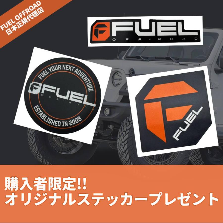 FUEL OFF-ROAD - [FUEL OFFROAD（フューエルオフロード）定まり品]20in軽銀銀輪 4本 汎用 D437 CONTRA 20×9 8H 170 +1 CB125.1 / D43720901750