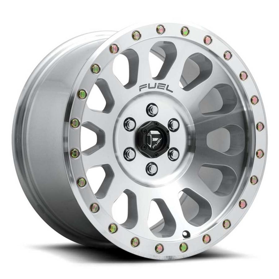 [FUEL OFFROAD フューエルオフロード]17インチアルミホイール 5本 D647 VECTOR 17×8.50 6H 139.7 +7 CB108/D64717858350の画像