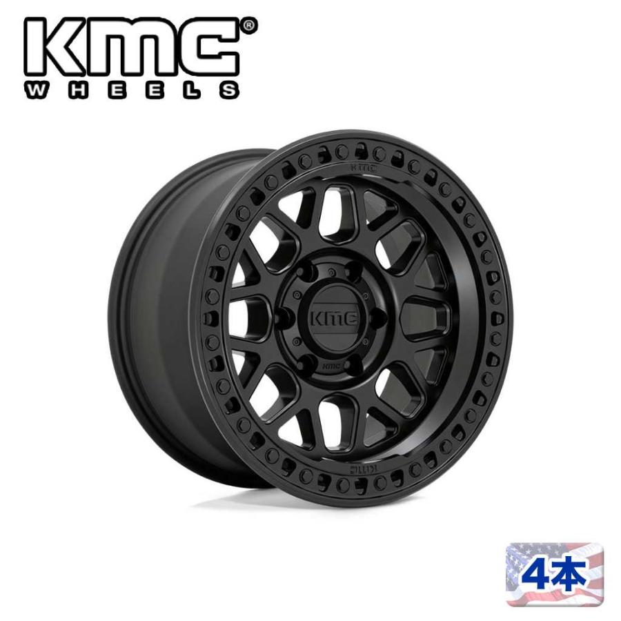 KMC（車） [KMC 日本販売代理店]18インチアルミホイール 4本 KM549 GRS 