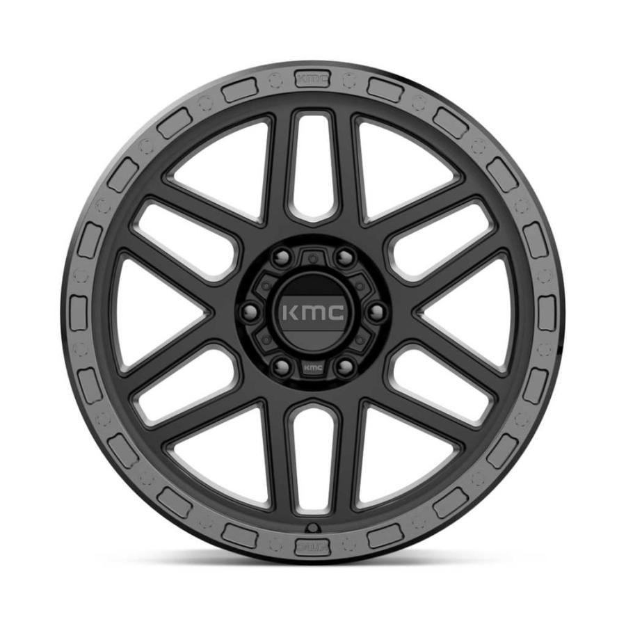 [KMC 日本販売代理店]17インチアルミホイール 4本 KM544 MESA 17×9J 8H 165.1 +18 CB125.1 汎用/KM54479080718の画像