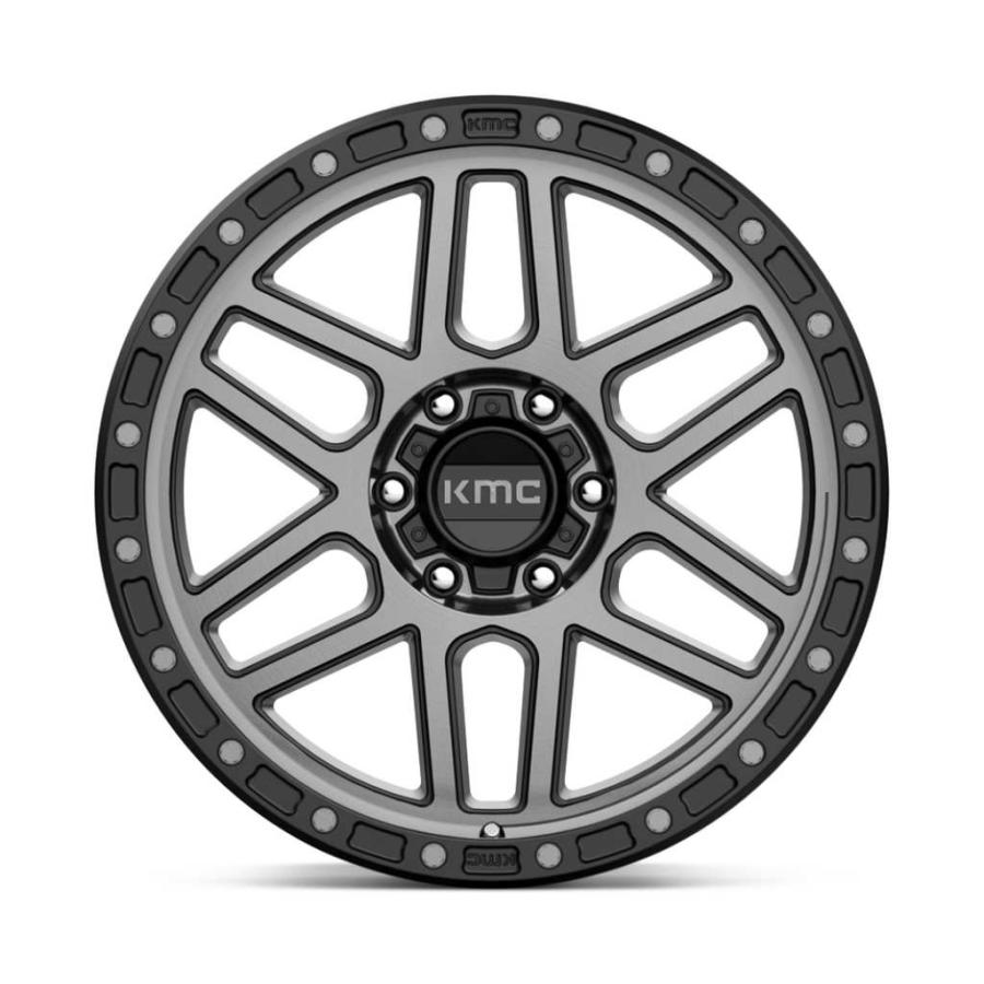 [KMC 日本販売代理店]17インチアルミホイール 4本 KM544 MESA 17×9J 8H 165.1 +18 CB125.1 汎用/KM54479080418の画像