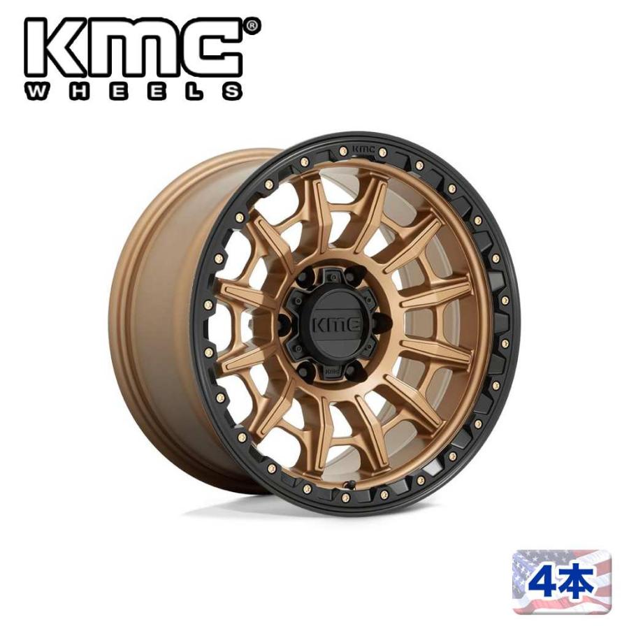 KMC（車） [KMC 日本販売代理店]17インチアルミホイール 4本 KM547 