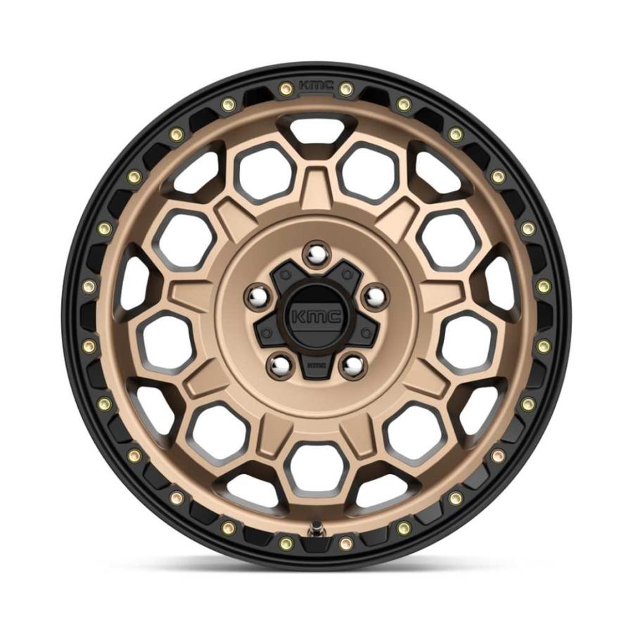[KMC 日本販売代理店]17インチアルミホイール 4本 KM545 TREK 17×8J 6H 139.7 +20 CB106.1 汎用/KM54578068620の画像