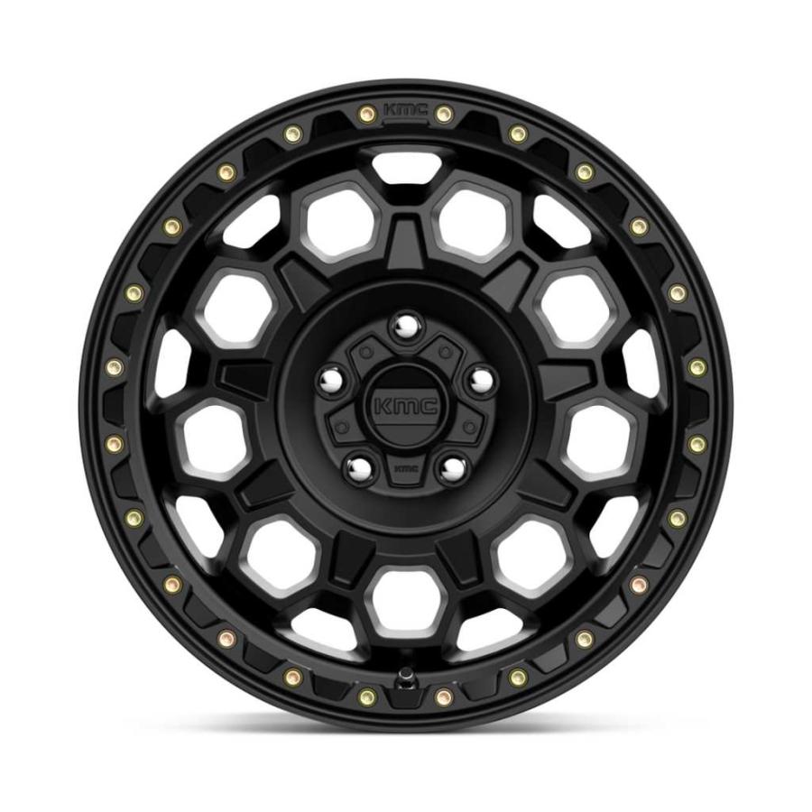 [KMC 日本販売代理店]17インチアルミホイール 4本 KM545 TREK 17×8J 6H 139.7 +35 CB100.3 汎用/KM54578062735の画像