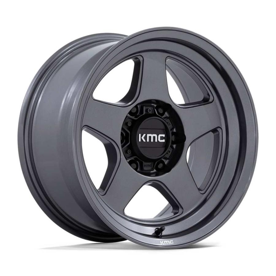 [KMC 日本販売代理店]17インチアルミホイール 5本 KM728 LOBO 17×8.5J 5H 127 -10 CB71.5 汎用/KM728AX17855010Nの画像
