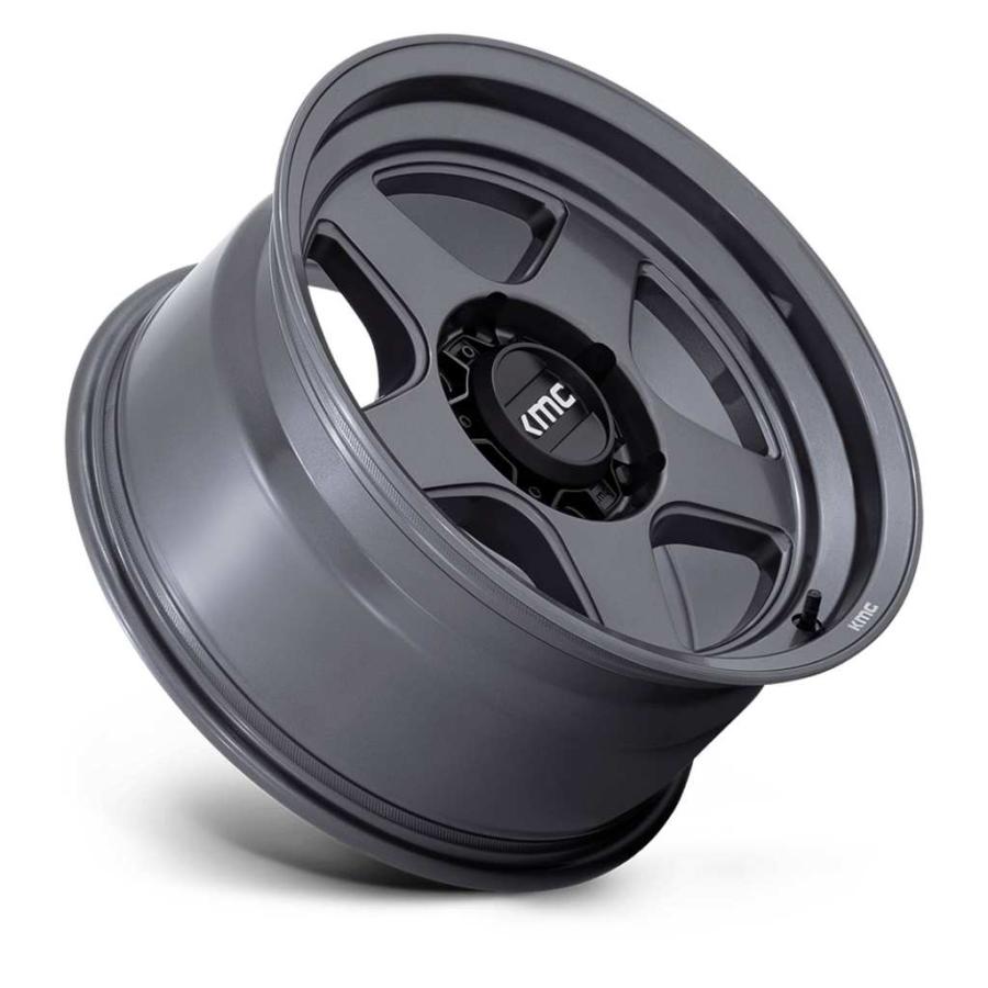 [KMC 日本販売代理店]17インチアルミホイール 5本 KM728 LOBO 17×8.5J 6H 120 -10 CB66.9 汎用/KM728AX17857710Nの画像