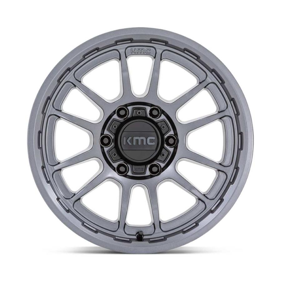 [KMC 日本販売代理店]17インチアルミホイール 5本 KM727 WRATH 17×8.5J 5H 127 ±0 CB71.5 汎用/KM727AX17855000の画像