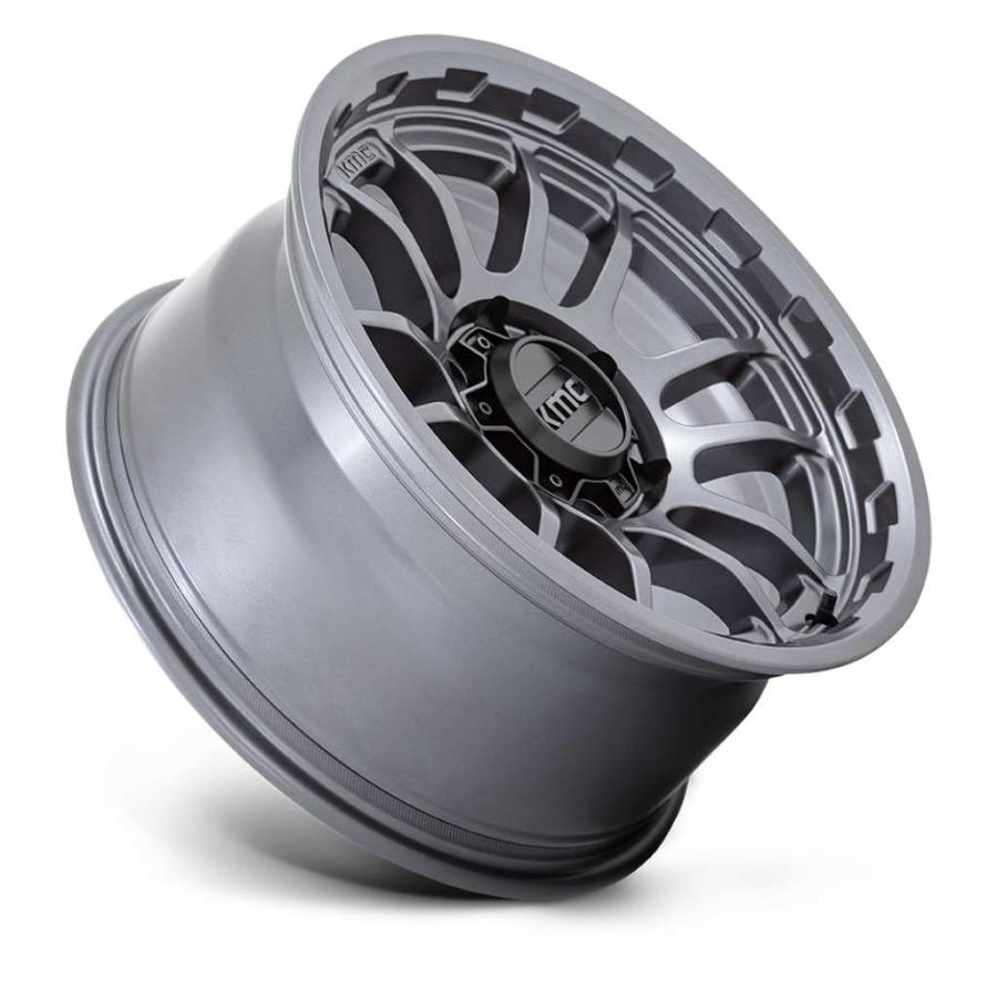 [KMC 日本販売代理店]17インチアルミホイール 5本 KM727 WRATH 17×8.5J 5H 127 ±0 CB71.5 汎用/KM727AX17855000の画像