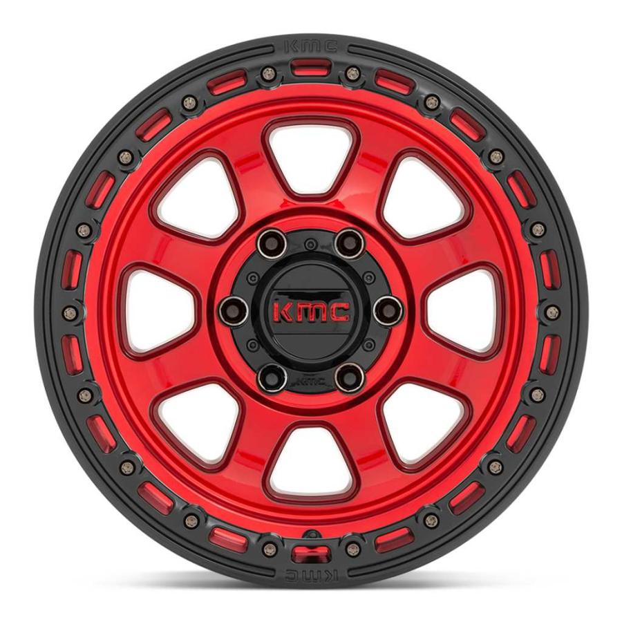 [KMC 日本販売代理店]17インチアルミホイール 5本 KM548 CHASE 17×9J 5H 127 -12 CB71.5 汎用/KM54879050912Nの画像