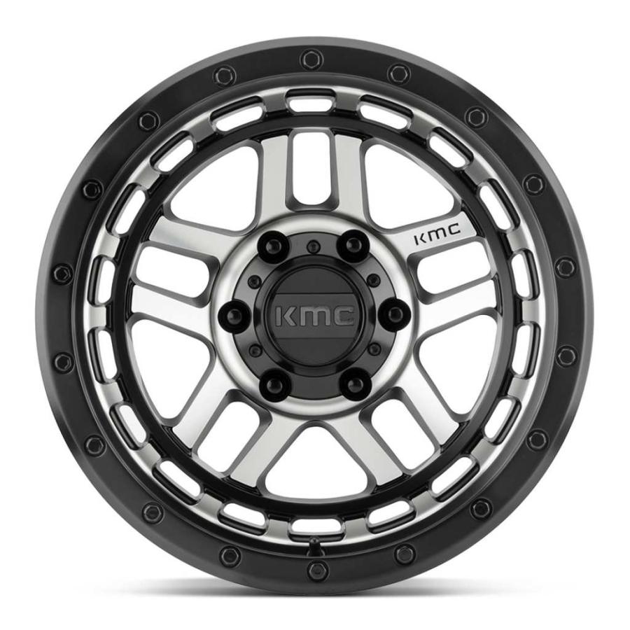 [KMC 日本販売代理店]17インチアルミホイール 5本 KM540 RECON 17×8.5J 6H 139.7 +18 CB106.1 汎用/KM54078568518の画像
