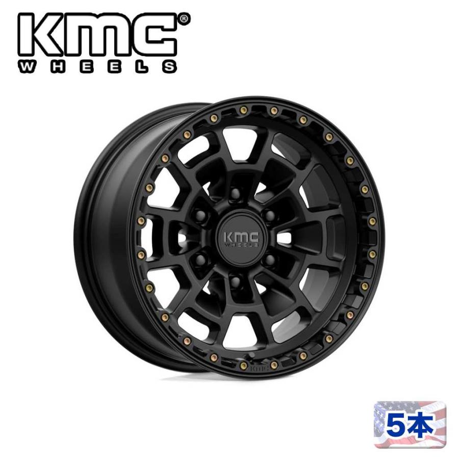 KMC [KMC 日本販売代理店]17インチアルミホイール 5本 KM718 SUMMIT 17 