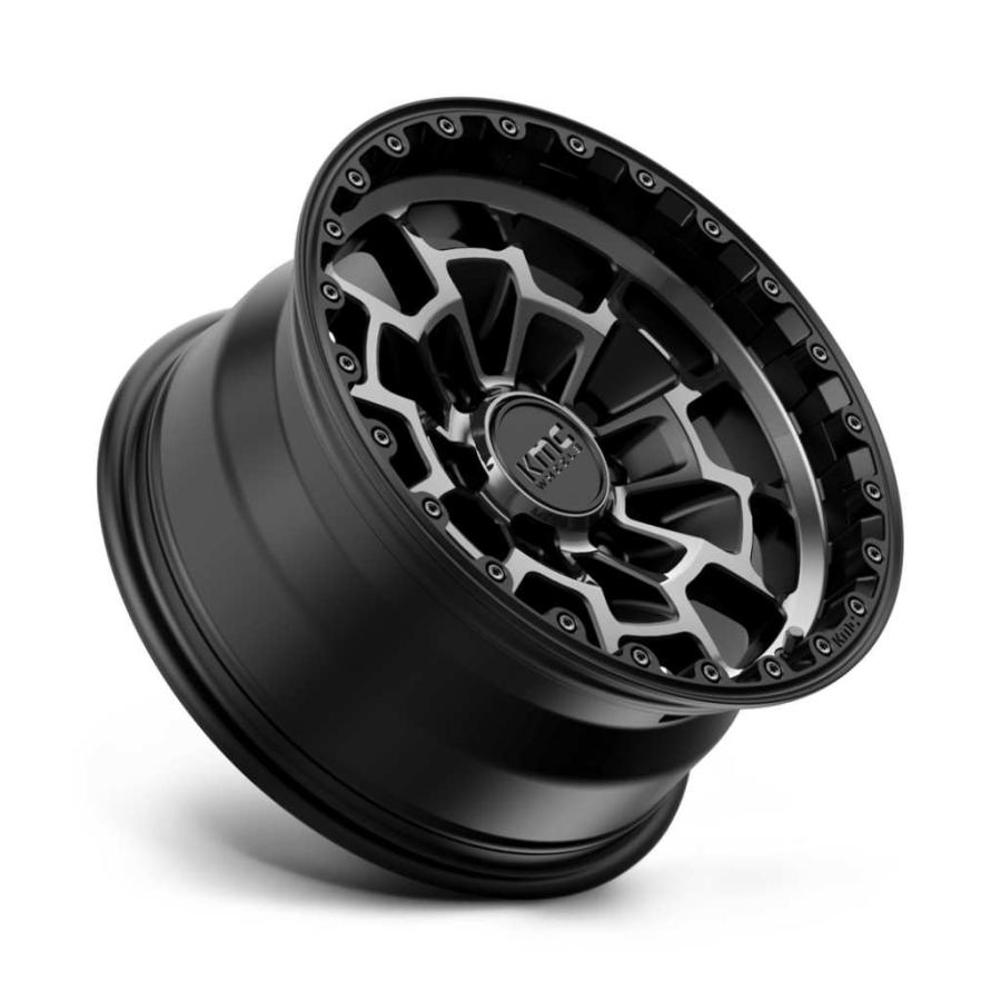 [KMC 日本販売代理店]17インチアルミホイール 5本 KM718 SUMMIT 17×8.5J 5H 127 ±0 CB71.5 汎用/KM71878550400の画像