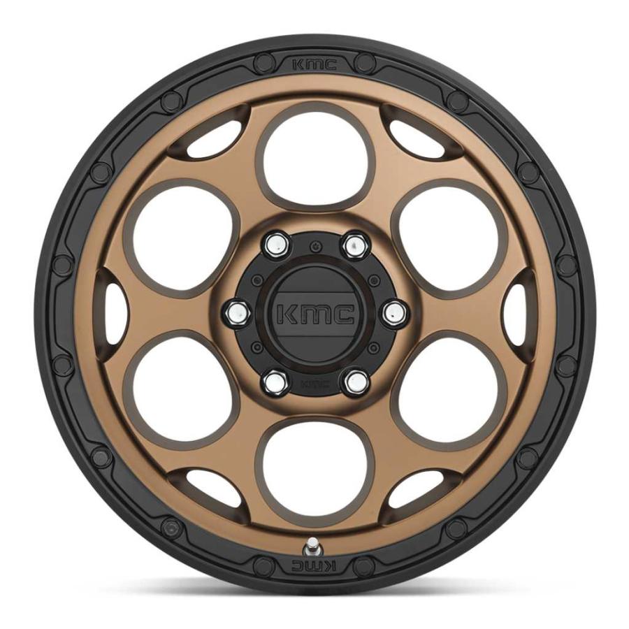 [KMC 日本販売代理店]17インチアルミホイール 5本 KM541 DIRTY HARRY 17×8.5J 5H 127 ±0 CB71.5 汎用/KM54178550600の画像
