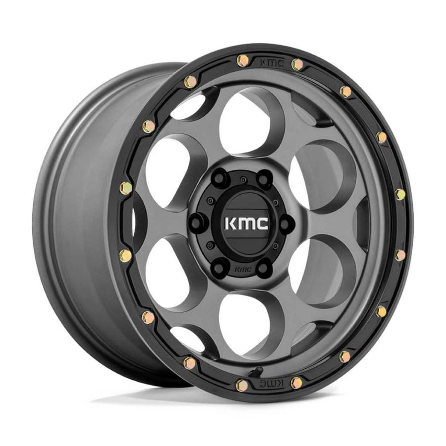 [KMC 日本販売代理店]17インチアルミホイール 5本 KM541 DIRTY HARRY 17×8.5J 6H 139.7 ±0 CB106.1 汎用/KM54178568900の画像