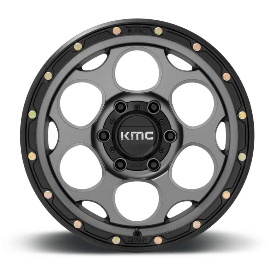 [KMC 日本販売代理店]17インチアルミホイール 5本 KM541 DIRTY HARRY 17×8.5J 6H 139.7 ±0 CB106.1 汎用/KM54178568900の画像