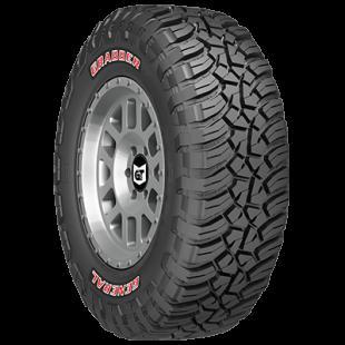 [GENERAL TIRE(ゼネラルタイヤ)正規品]18インチタイヤ 4本 GRABBER X3 35×12.5R18 マッドテレーン レッドレター 汎用/4505950000の画像