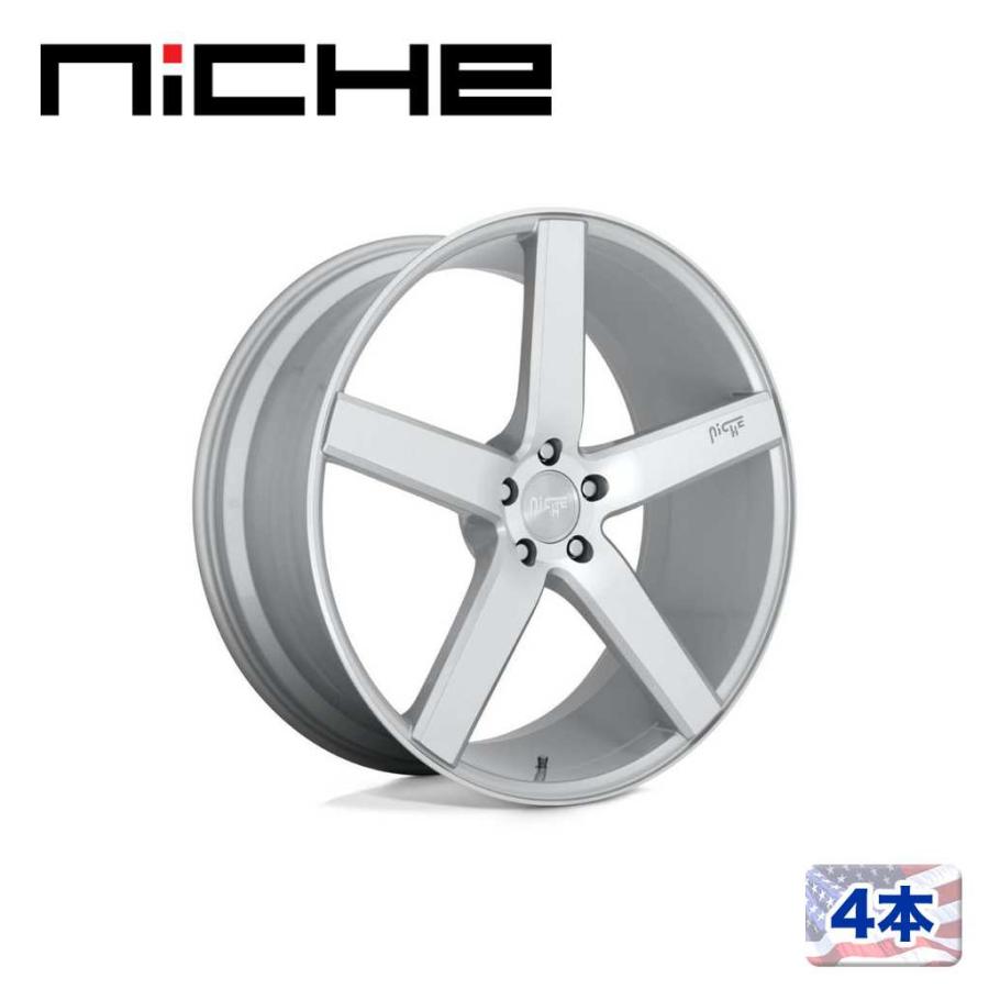 み NICHE（ニッチェ）日本総代理店]18インチアルミホイール 4本 M135
