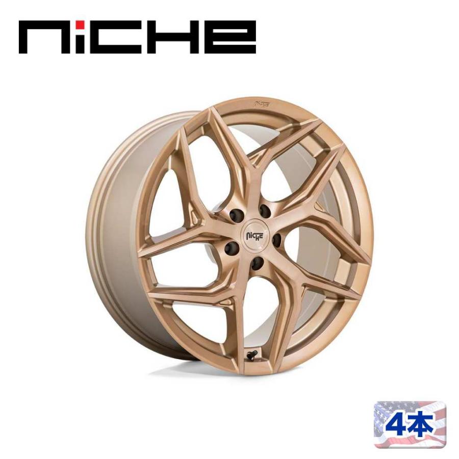 NICHE（ニッチェ）日本総代理店]20インチアルミホイール 4本