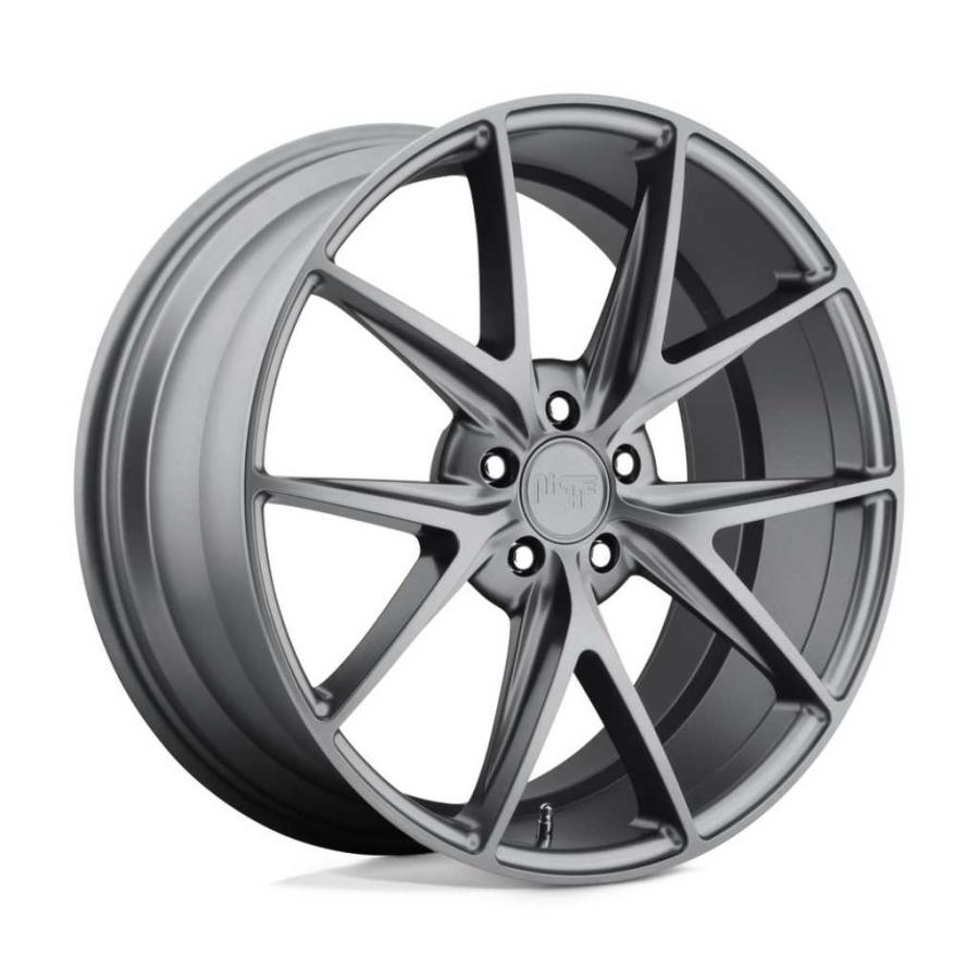 [NICHE（ニッチェ）日本総代理店]18インチアルミホイール 2本 M116 MISANO 18×8J 5H 114.3 +40 CB72.56 汎用 /M116188065+40の画像