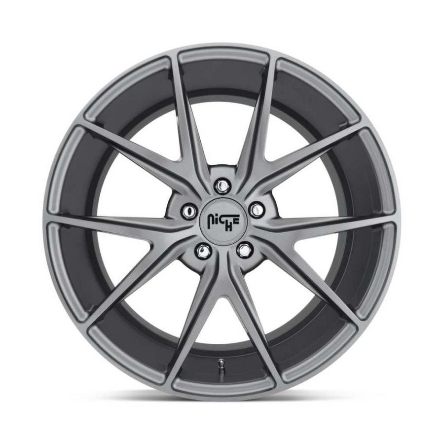 [NICHE（ニッチェ）日本総代理店]18インチアルミホイール 2本 M116 MISANO 18×8J 5H 114.3 +40 CB72.56 汎用 /M116188065+40の画像