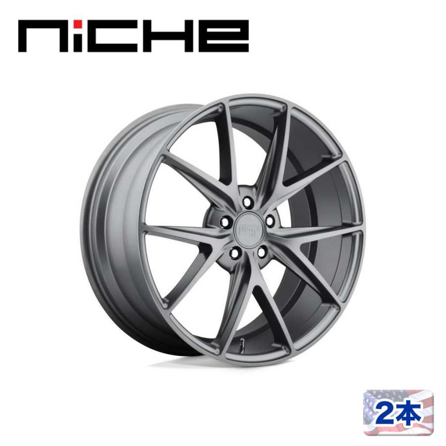 NICHE（ニッチェ）日本総代理店]20インチアルミホイール 2本 M116 