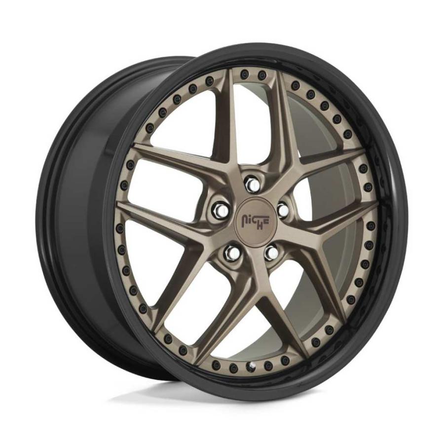 [NICHE（ニッチェ）日本総代理店]19インチアルミホイール 2本 M227 VICE 19×8.5J 5H 114.3 +35 CB72.56 汎用 /M227198565+35の画像