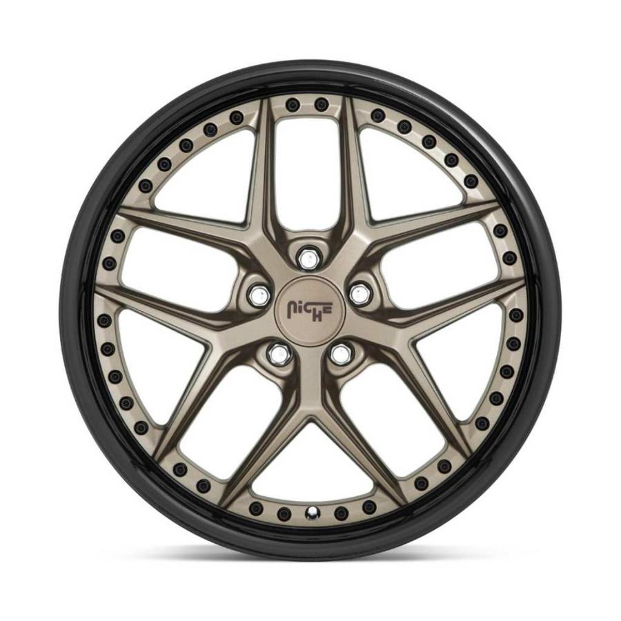 [NICHE（ニッチェ）日本総代理店]19インチアルミホイール 2本 M227 VICE 19×8.5J 5H 114.3 +35 CB72.56 汎用 /M227198565+35の画像