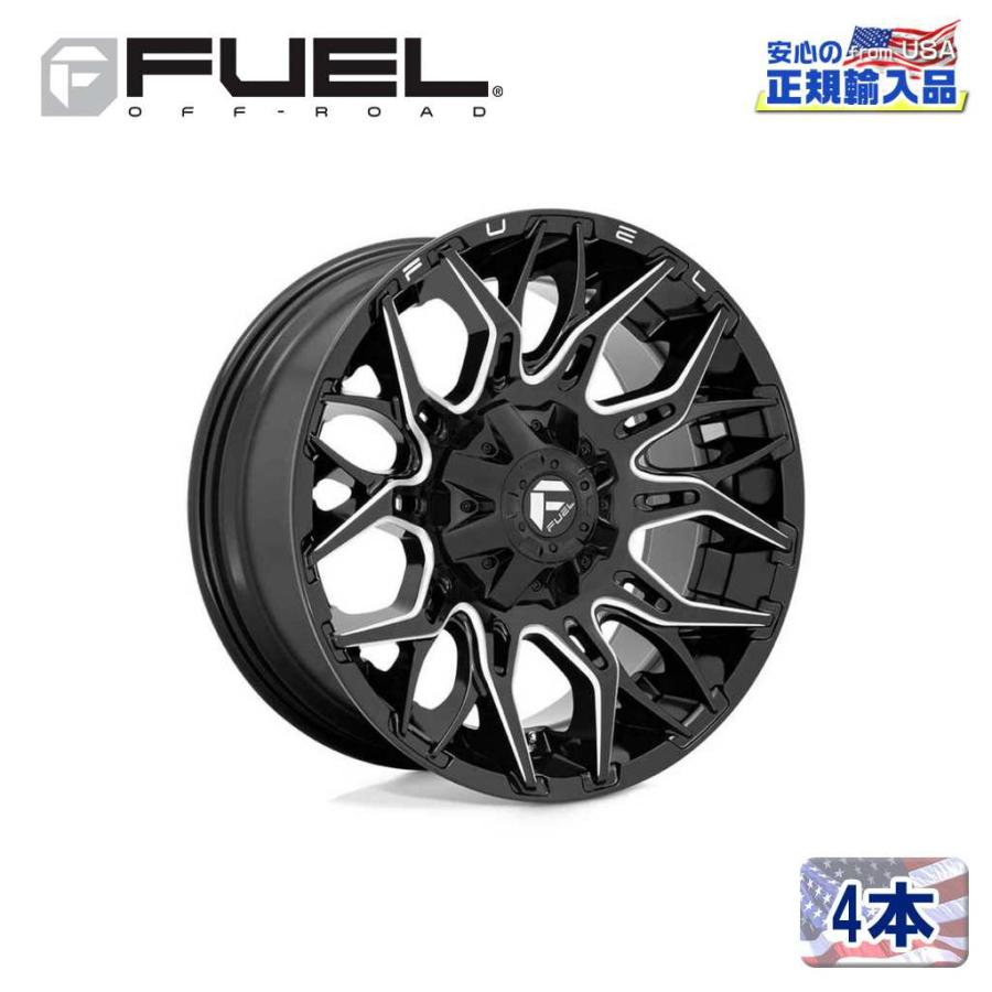 FUEL OFF-ROAD [FUEL OFFROAD(フューエル)]20インチアルミホイール 4本 