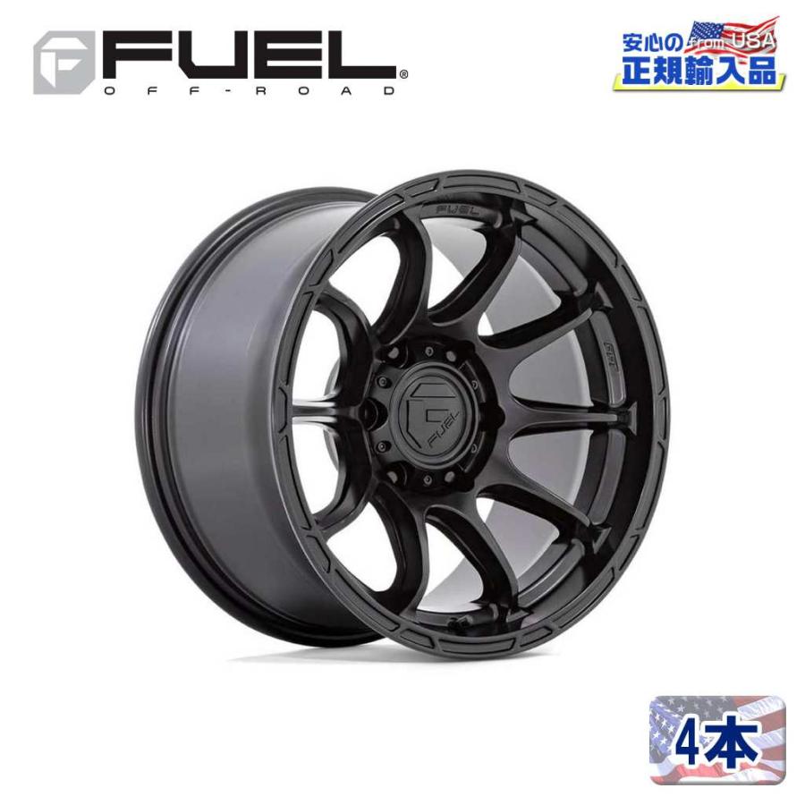FUEL OFF-ROAD [FUEL OFFROAD(フューエル)]17インチアルミホイール 4本 