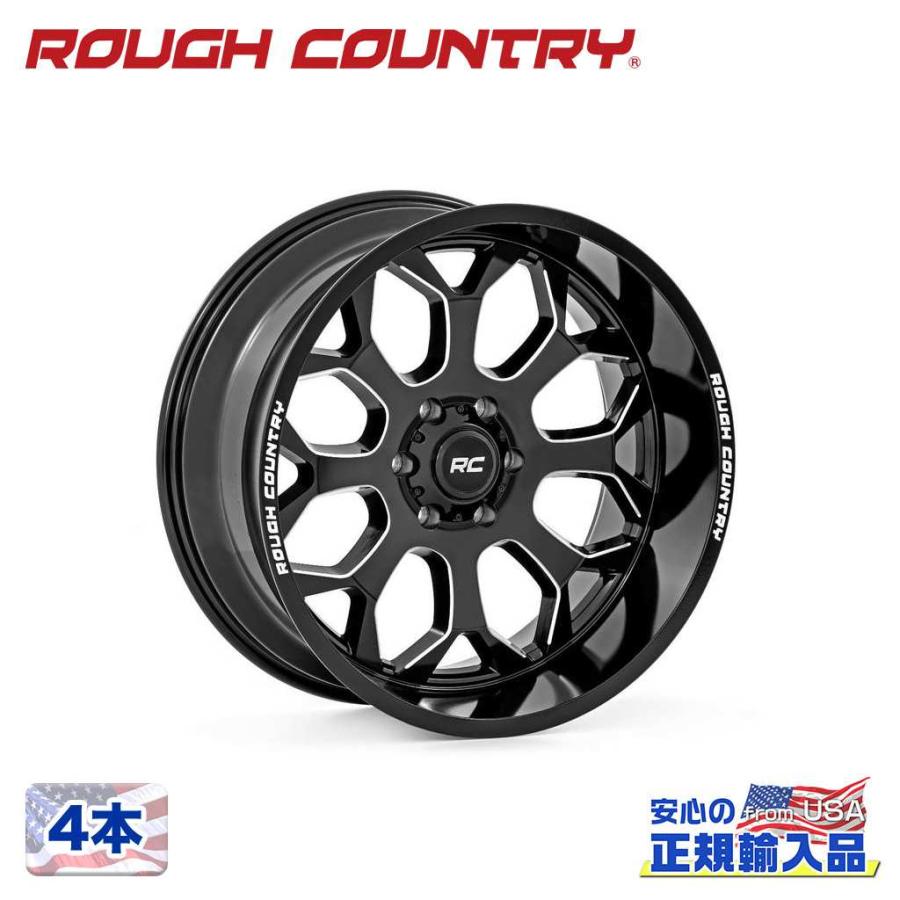 ROUGH COUNTRY(ラフカントリー)正規代理店] 20インチアルミホイール 4 