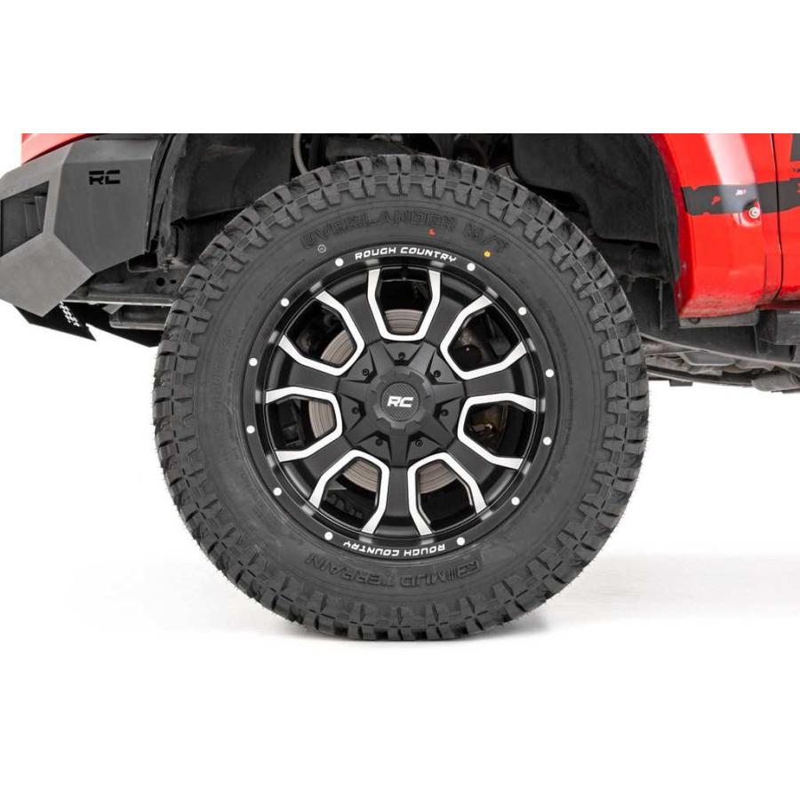 [ROUGH COUNTRY ラフカントリー]20インチタイヤ 4本 OVERLANDER M/T 35X12.50R20 ラジアルタイヤ MT M/T マッドテレーン 汎用/97010121の画像
