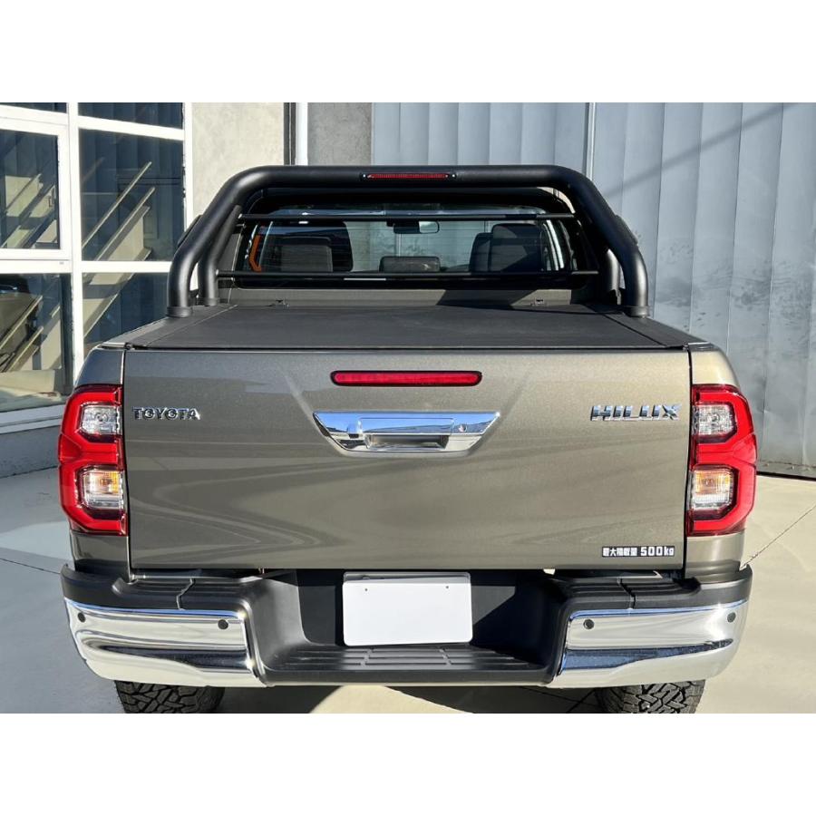 [GI★GEAR] ローラー式トノカバー＆ロールバー＆テールゲートロックキット 3点セット HILUX ハイラックス GUN125[パーツ X Z GRスポーツ ] | ハイラックス | 02