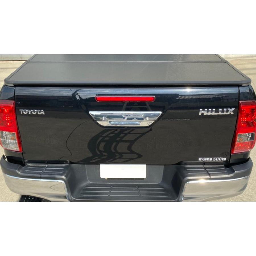 [GI★GEAR] ローラー式トノカバー＆ロールバー＆テールゲートロックキット 3点セット HILUX ハイラックス GUN125[パーツ X Z GRスポーツ ] | ハイラックス | 05