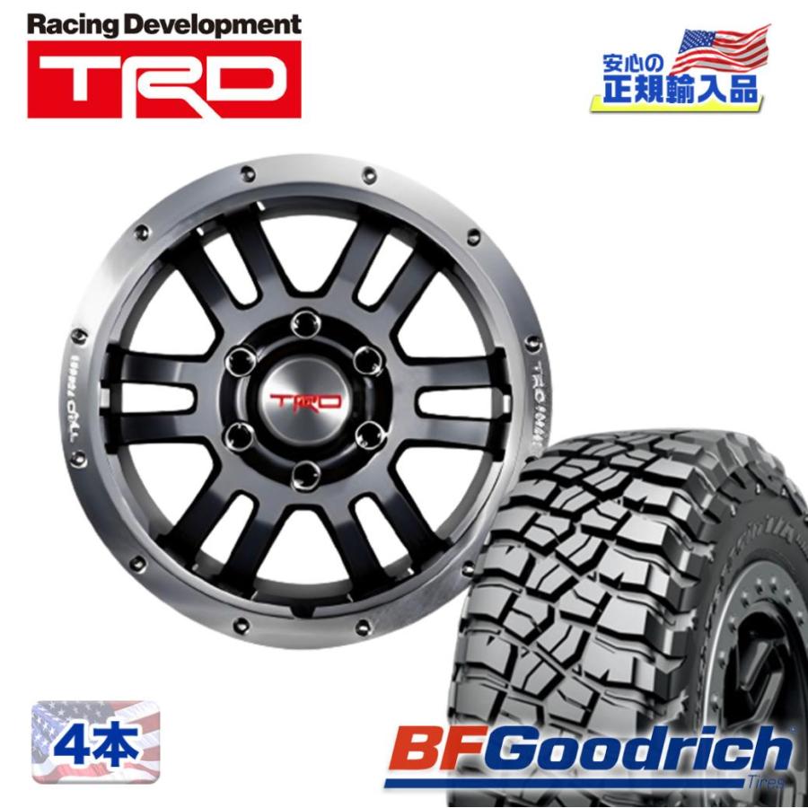 TRD 17インチBFグットリッチオフロードタイヤセット TRD [TRD・BFグッドリッチ] 17インチ タイヤ＆ホイール 4本